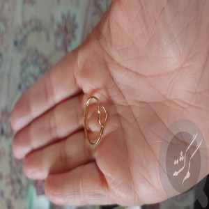 انگشتر طلا طرح قلب محدوده نواب